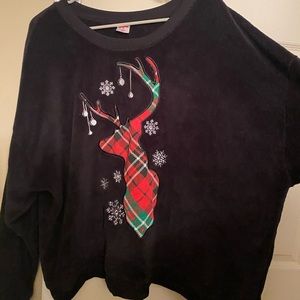 Christmas sweater with a reindeer